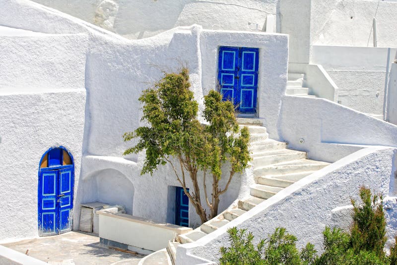 Santorini Insel Griechenland stockfotografie Santorini Insel Griechenland stockfotografie