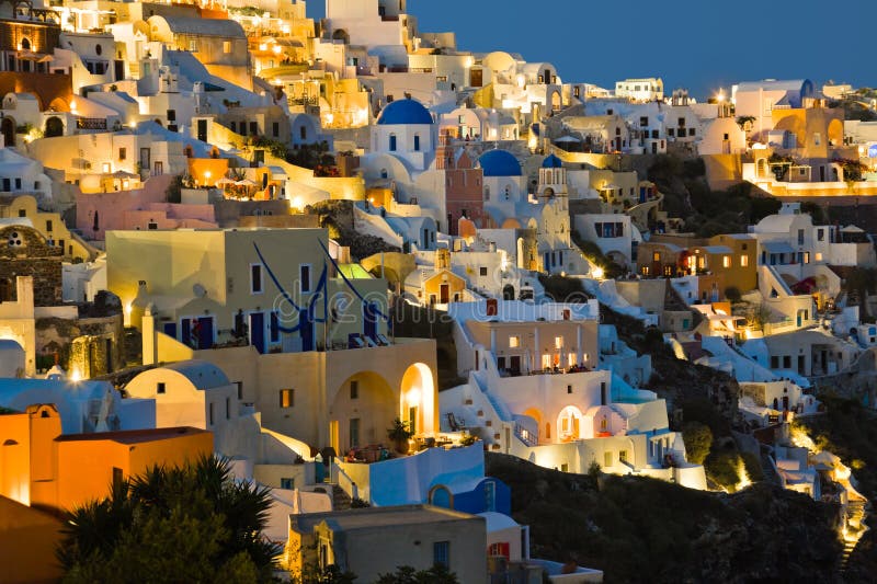 Santorini night (Oia) - Greece