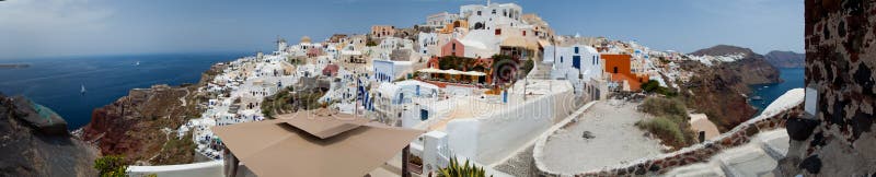 Santorini OIA panorama