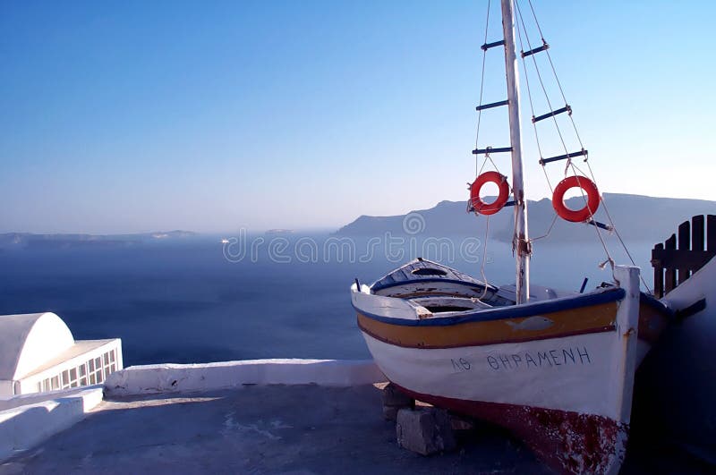santorini της Ελλάδας στοκ εικόνα santorini της Ελλάδας στοκ εικόνα