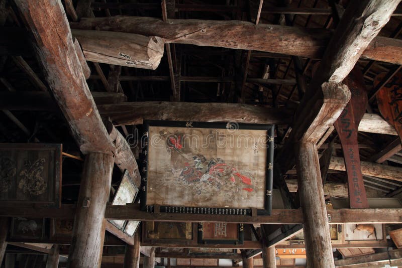 Santuario di Toyokuni a Miyajima fotografia stock libera da diritti Santuario di Toyokuni a Miyajima fotografia stock libera da diritti