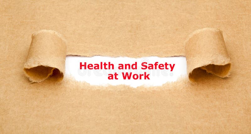 Santé et sécurité au concept de travail image libre de droits Santé et sécurité au concept de travail image libre de droits
