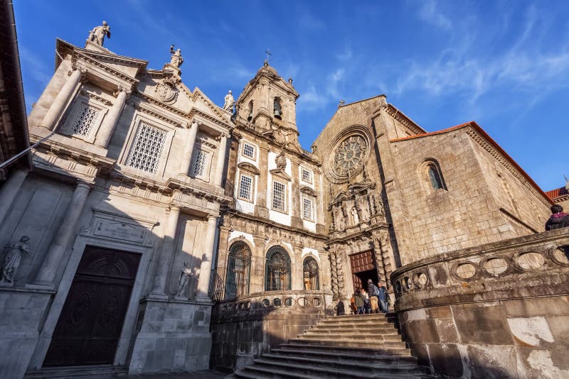 Sao Francisco kościół, dobro, czternasty wiek Gocka architektura obraz stock