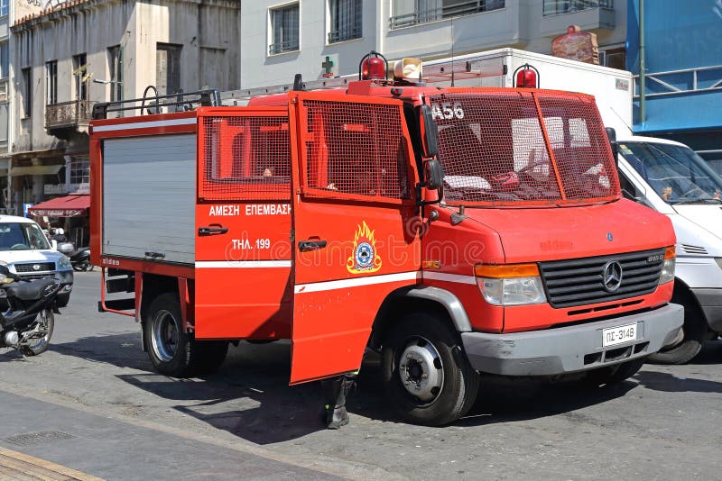 Sapadores-bombeiros de Grécia imagens de stock Sapadores-bombeiros de Grécia imagens de stock