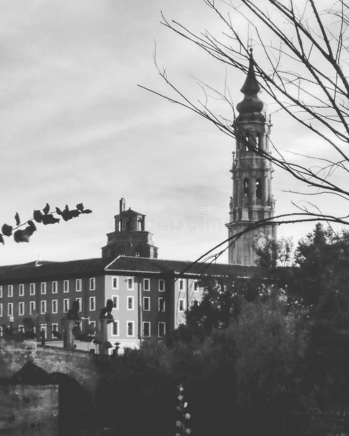 Saragossa-Löwen ragen hoch stockfoto Saragossa-Löwen ragen hoch stockfoto