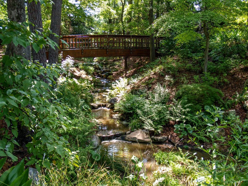 Sarah P Duke Gardens In Durham North Carolina Stock Photo Image Of