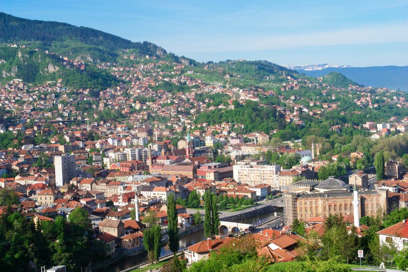 Sarajevo, Landschaftsansicht