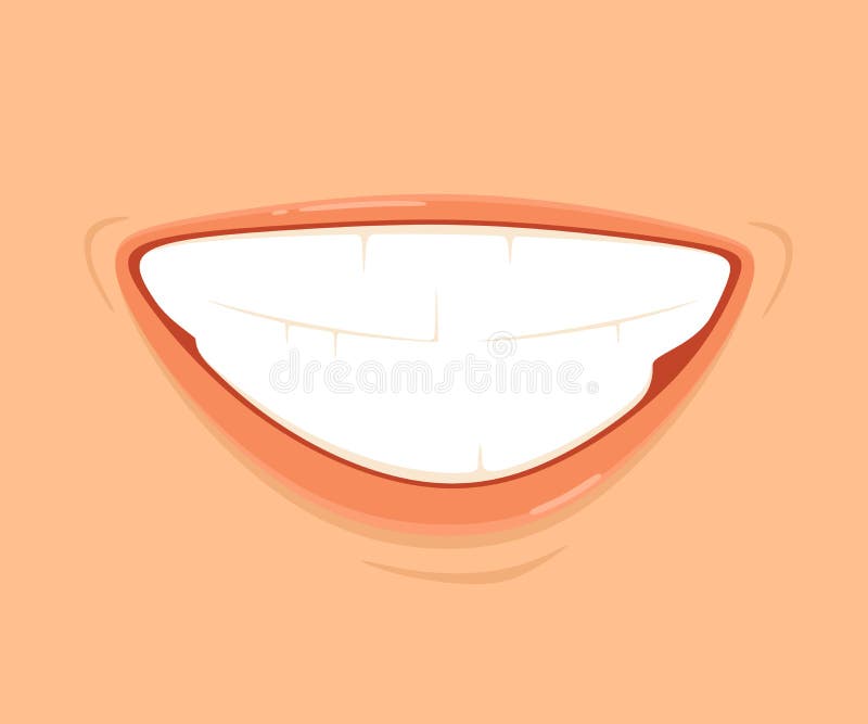 Download Sarcastic Smile On Cartoon Man Face Illustration Stock ...