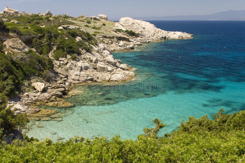 Capo Testa, splendido promontorio a nord dell'Isola di Sardegna, Italy.