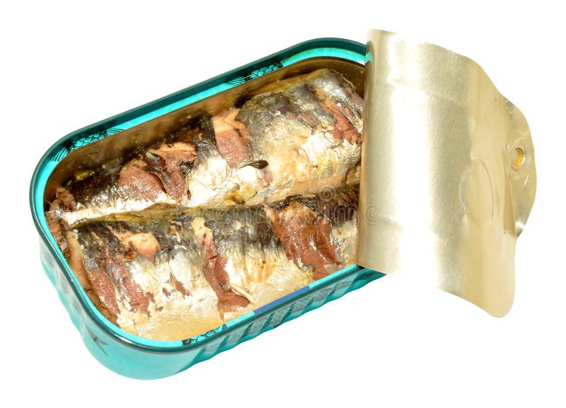 Sardine in scatola immagine stock. Immagine di stagno 13011255