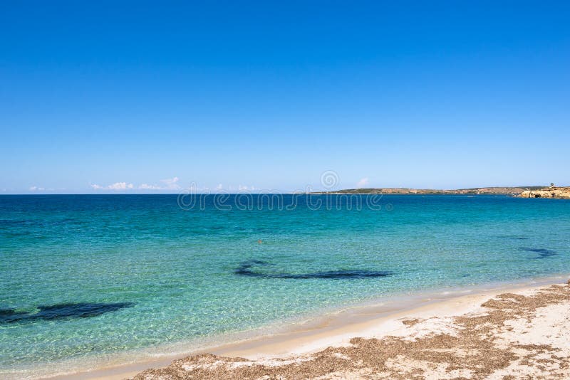 Sardinia, S`Arena Scoada Beach Stock Image - Image of outdoor, travel ...