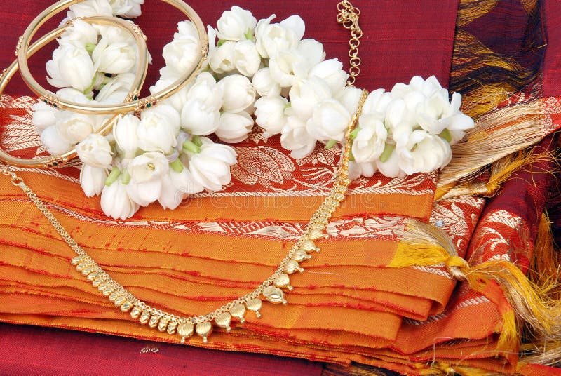 Saree en soie photo stock Saree en soie photo stock