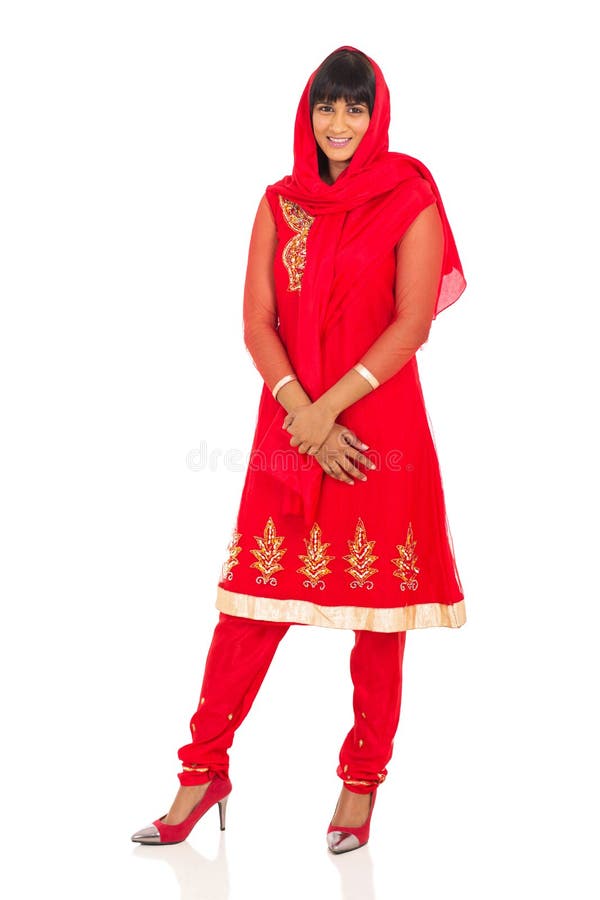 Saree traditionnel de femme photographie stock libre de droits Saree traditionnel de femme photographie stock libre de droits