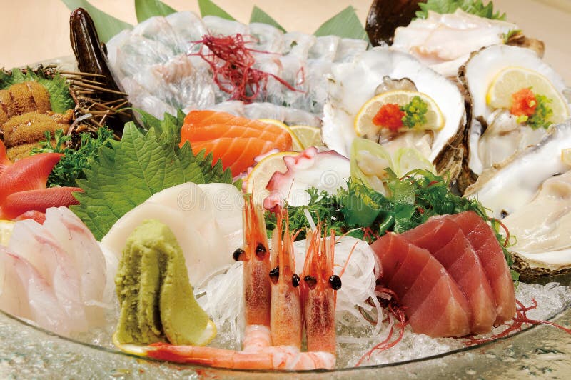 sashimi стоковая фотография rf