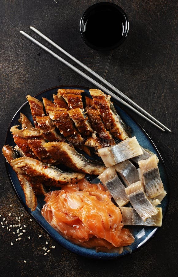 Sashimi stock image. Image of fish, diet, healthy, fillet 223126485