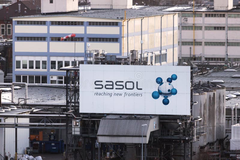 Sasol Factory in Hamburg Germany Editorial Photography Image of logo