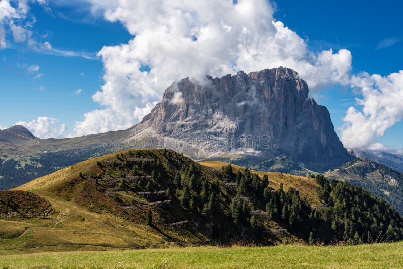 Wonderful View Of Great Dolomites In Italy Stock Image 