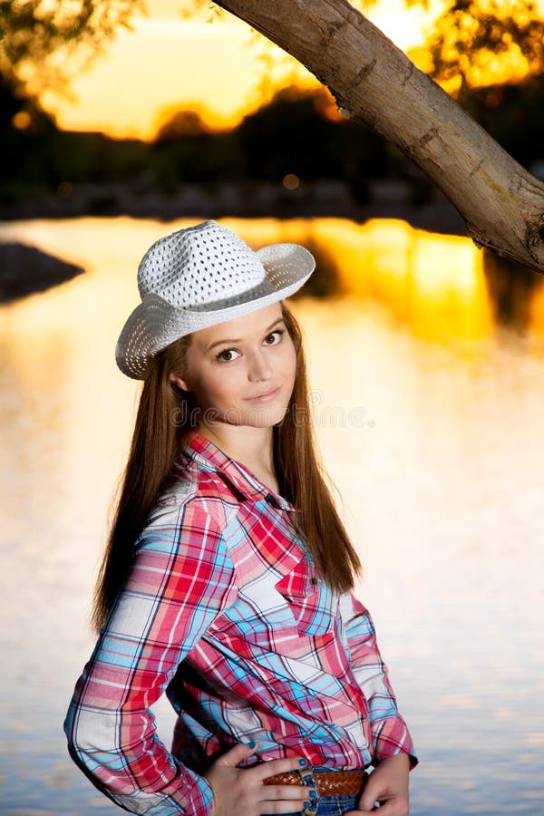 Sassy подростковая пастушка стоковая фотография Sassy подростковая пастушка стоковая фотография