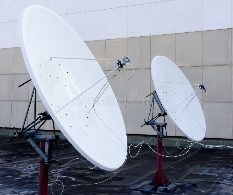 Sat antenna stock image. Image of entertainment, dish 16842869