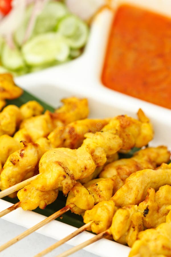 Satay, one of most famous Thai food