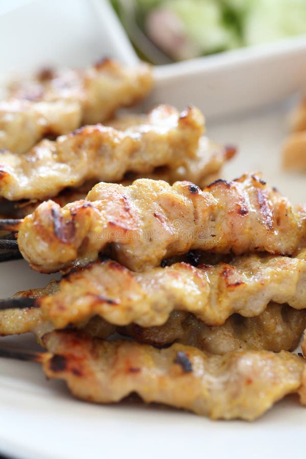 satay pork royaltyfri fotografi satay pork royaltyfri fotografi