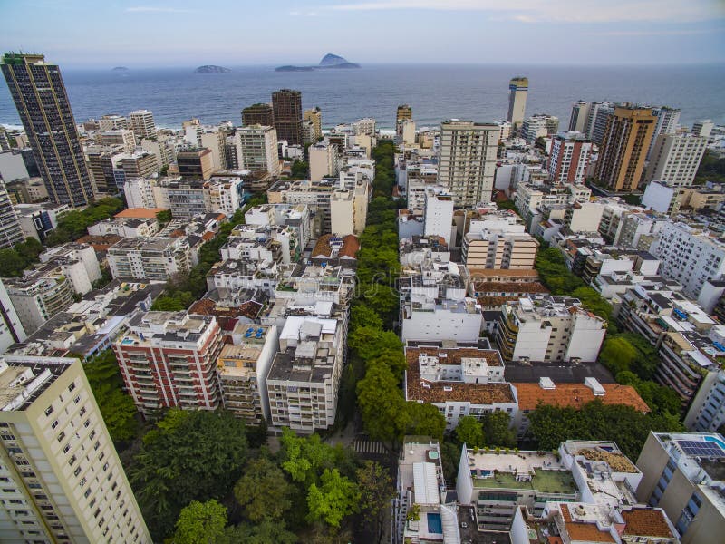 Satellietbeeld van het Ipanema-district, Rio de Janeiro Brazil royalty-vrije stock afbeeldingen Satellietbeeld van het Ipanema-district, Rio de Janeiro Brazil royalty-vrije stock afbeeldingen