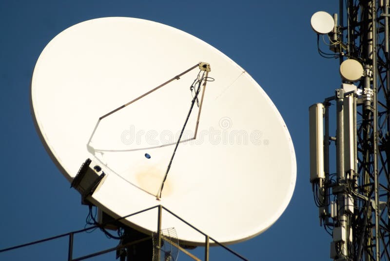 Satellite royalty free stock photo