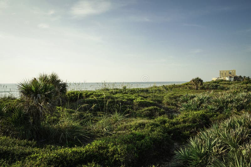 Satellite Beach in Florida stock photo. Image of florida 42284194