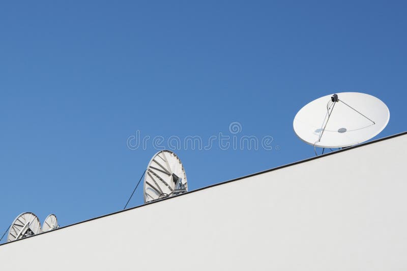 Satellite dish royalty free stock photography