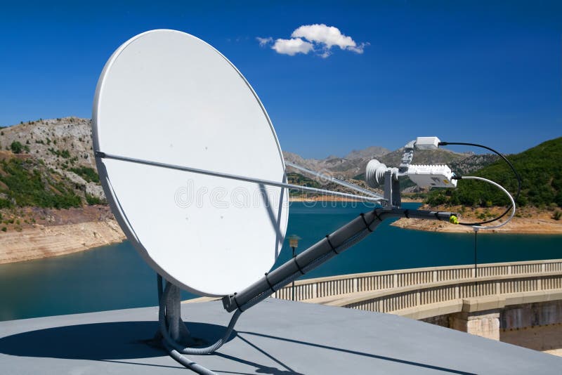 Satellite dish stock photo. Image of energy, environment 7065128