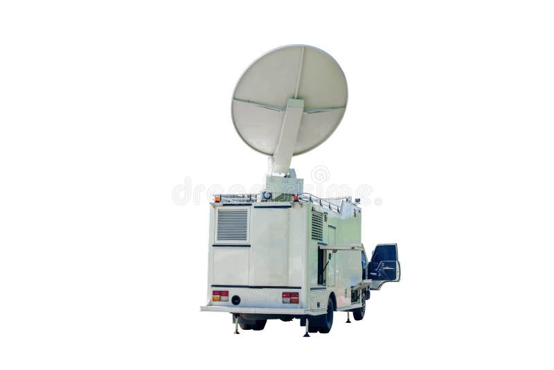 206 News Van Satellite Dish Stock Photos Free & RoyaltyFree Stock