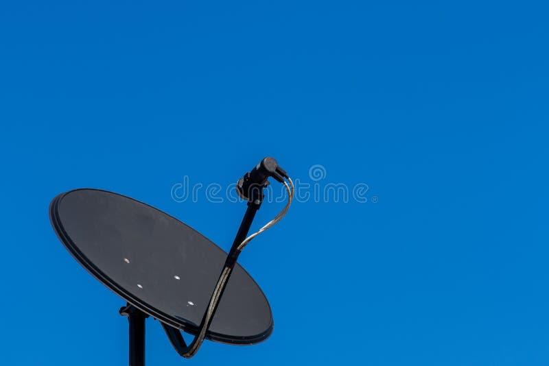 Satellite dish stock photo. Image of network, computer 80173450