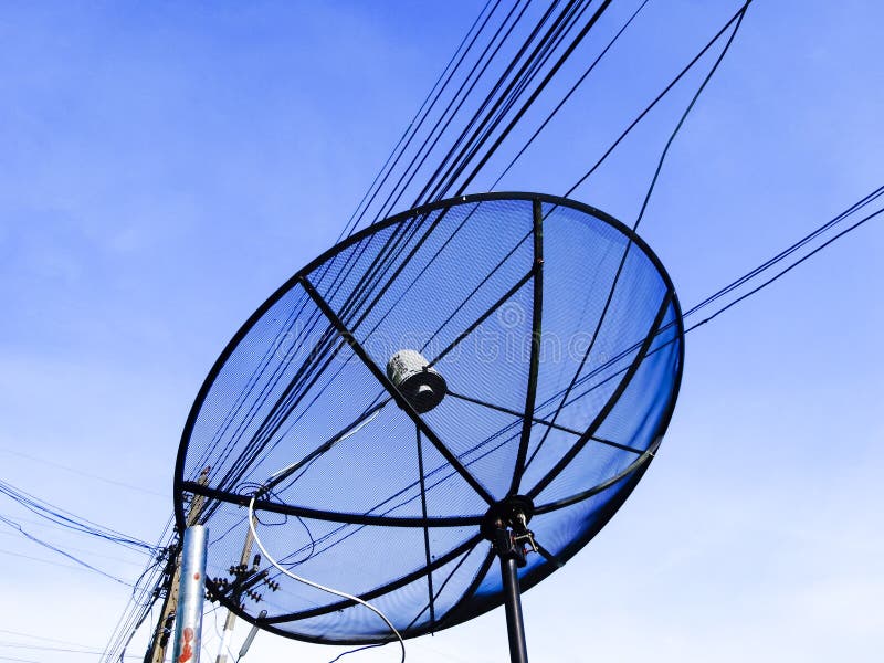 Satellite Dish for Watching Television Stock Photo Image of television, dish 176011940