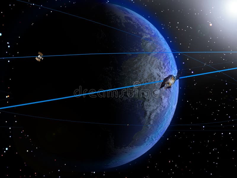 Satellite and Earth 2