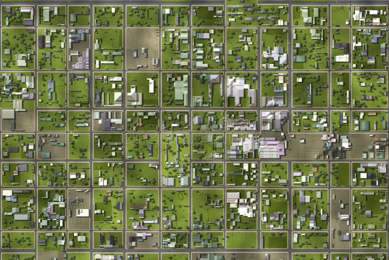 Satellite View vector illustration