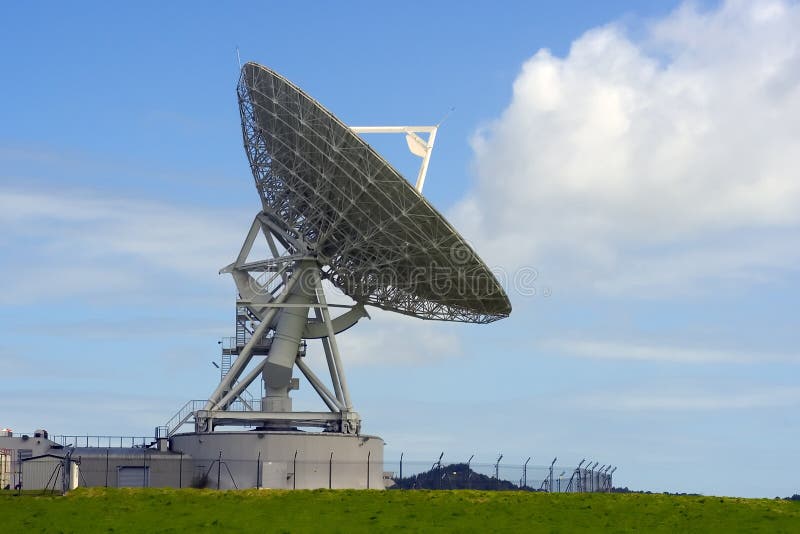 Download Satellitenschüssel stockbild. Bild von kommunikation, spion - 28909