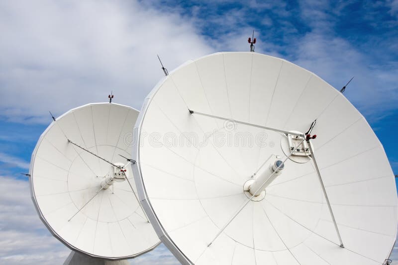 Satellites at National Radio Astronomy Observatory stock images