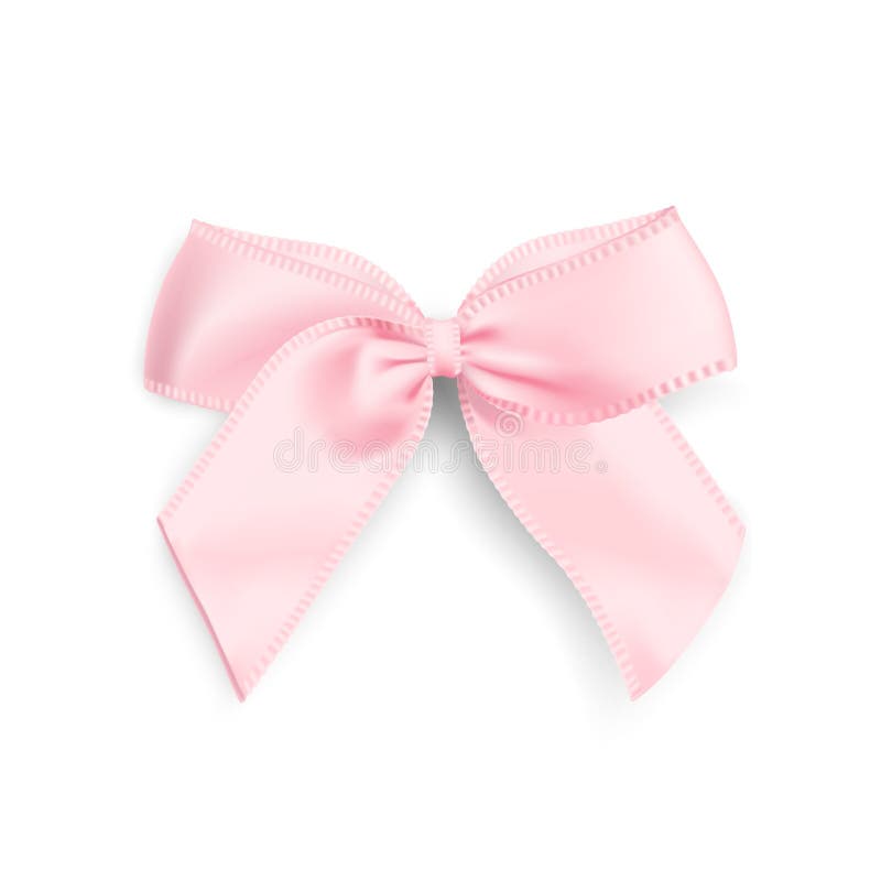 Bow Pink Ribbon Tied Stock Illustrations – 2,078 Bow Pink Ribbon Tied Stock  Illustrations, Vectors & Clipart - Dreamstime