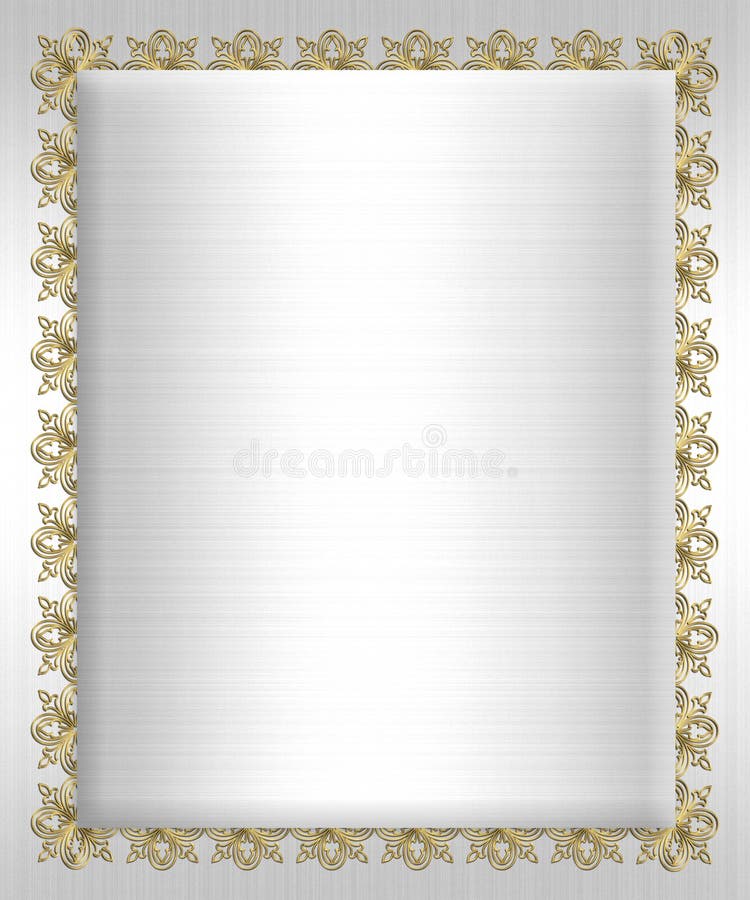 Satin formel de blanc de descripteur d'invitation illustration de vecteur Satin formel de blanc de descripteur d'invitation illustration de vecteur