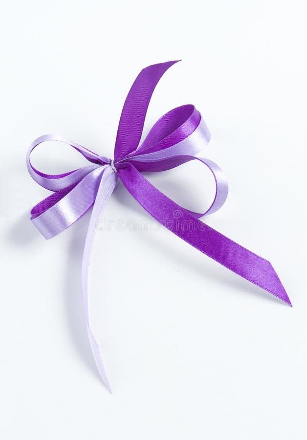 Satin ribbon stock photo