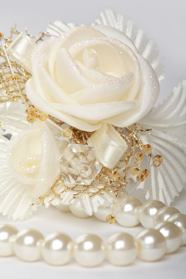 Satin wedding rose