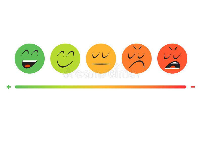 Emoji Faces Icons Vector Design Bad Stock Vector (Royalty Free