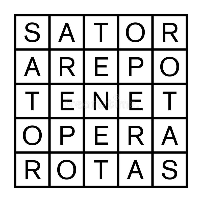 Sator Square Stock Illustrations – 14 Sator Square Stock Illustrations, Vectors & Clipart - Dreamstime Sator Square Stock Illustrations – 14 Sator Square Stock Illustrations, Vectors & Clipart - Dreamstime
