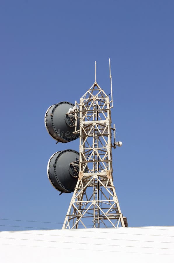Sattelite relay station stock photo. Image of industry 274448