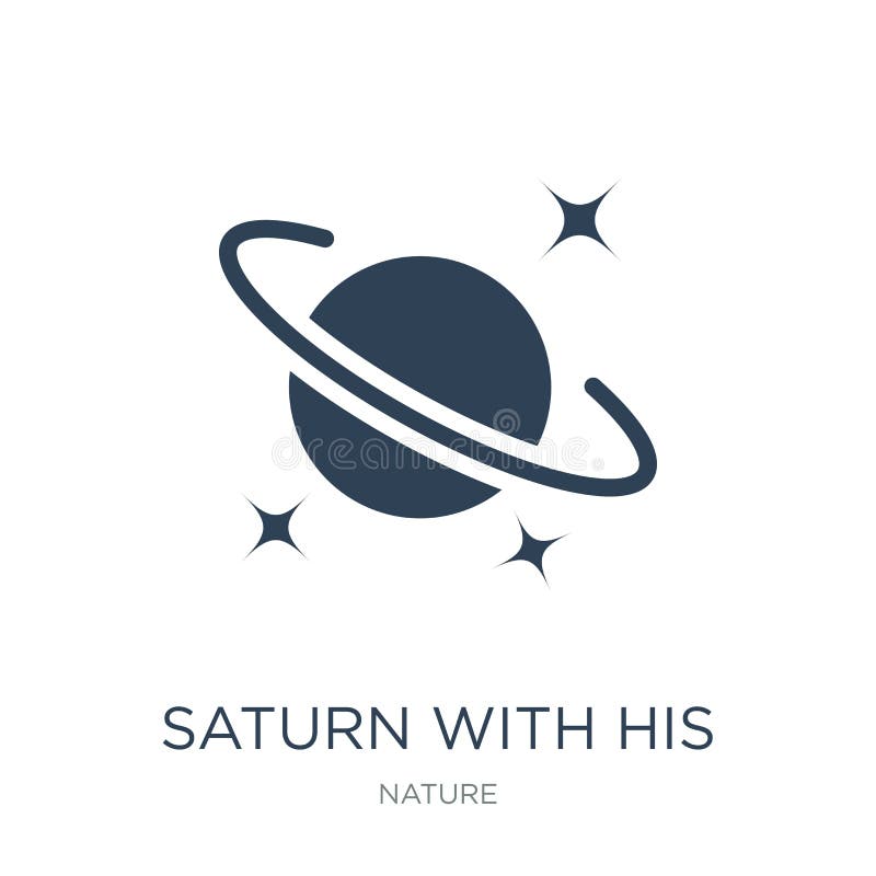 Saturn mit seiner Ringikone in der modischen Entwurfsart Saturn mit seiner Ringikone lokalisiert auf weißem Hintergrund Saturn mi lizenzfreie abbildung Saturn mit seiner Ringikone in der modischen Entwurfsart Saturn mit seiner Ringikone lokalisiert auf weißem Hintergrund Saturn mi lizenzfreie abbildung