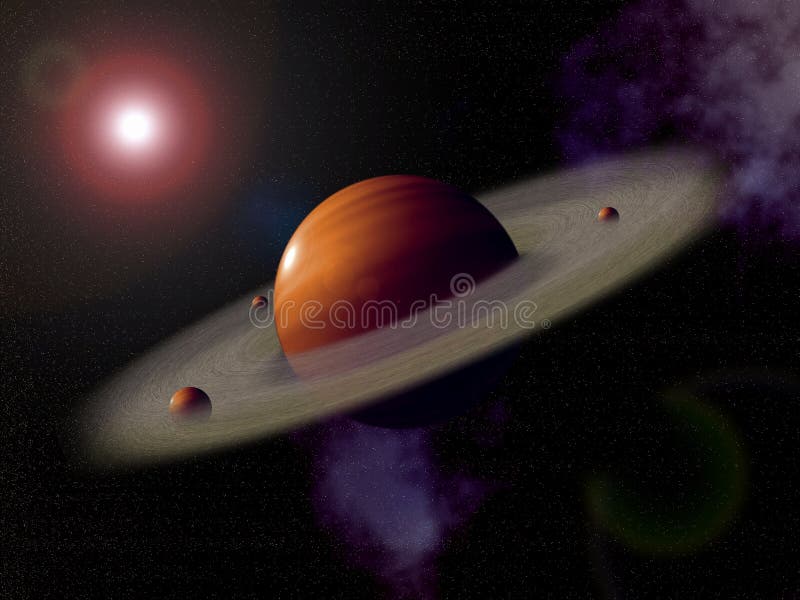 Saturno. ilustração royalty free Saturno. ilustração royalty free
