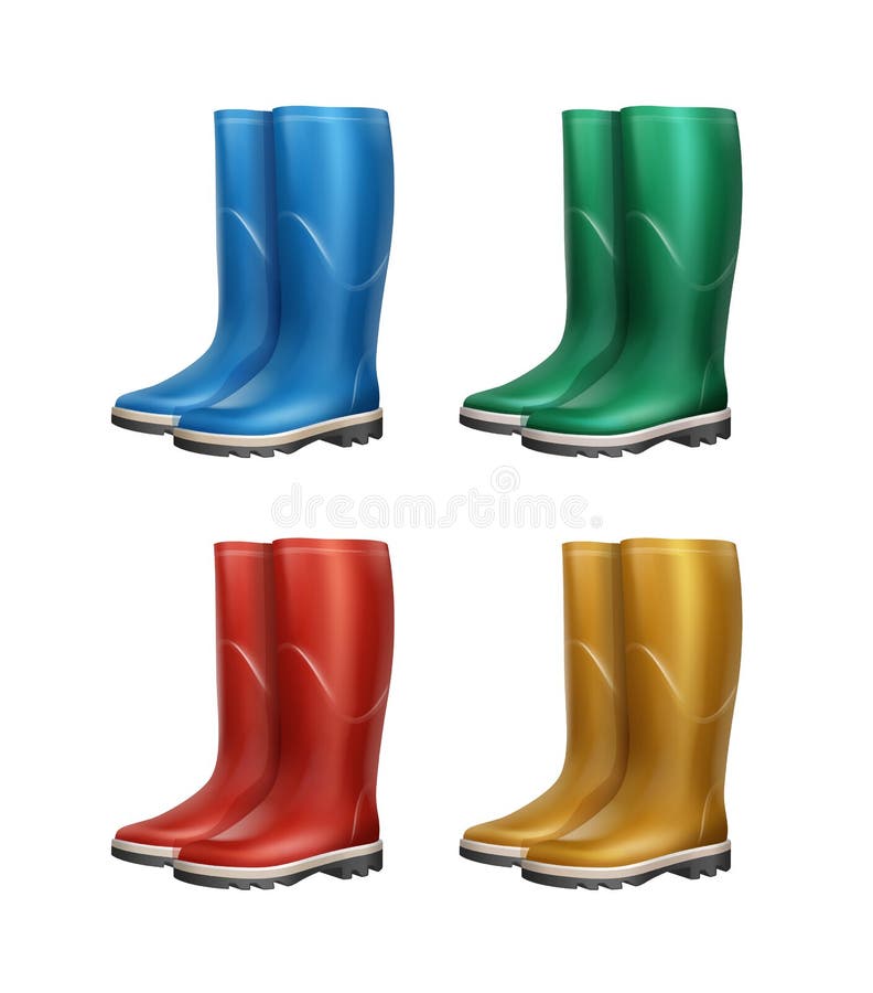 Satz dubber Stiefel lizenzfreie abbildung Satz dubber Stiefel lizenzfreie abbildung