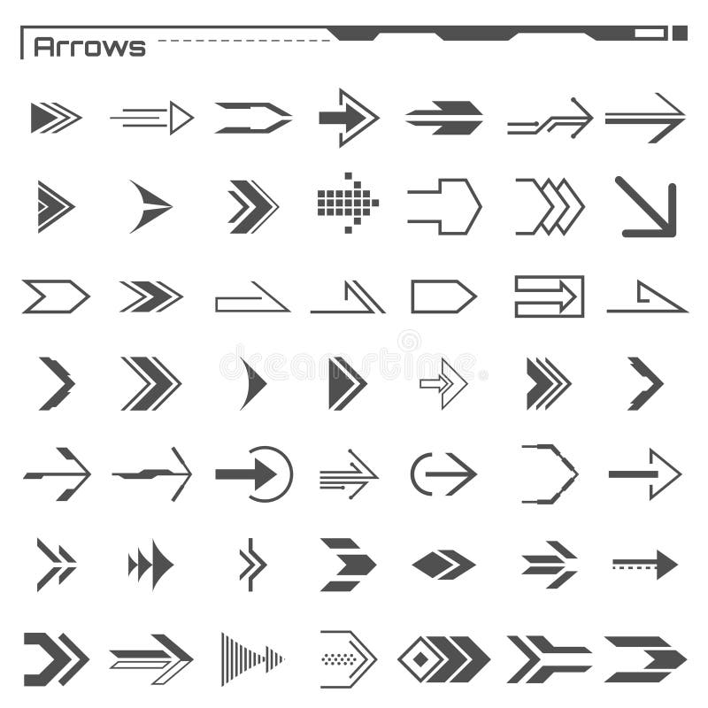 Satz schwarze hud Pfeilelemente Futuristische Benutzerschnittstelle Virtuelle Grafik Infographic Elemente Digital-Armaturenbrett vektor abbildung Satz schwarze hud Pfeilelemente Futuristische Benutzerschnittstelle Virtuelle Grafik Infographic Elemente Digital-Armaturenbrett vektor abbildung