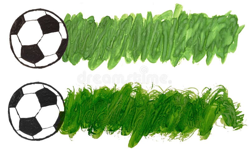 Satz von zwei Schablonen für Fußballfußballergebnis lizenzfreie abbildung Satz von zwei Schablonen für Fußballfußballergebnis lizenzfreie abbildung