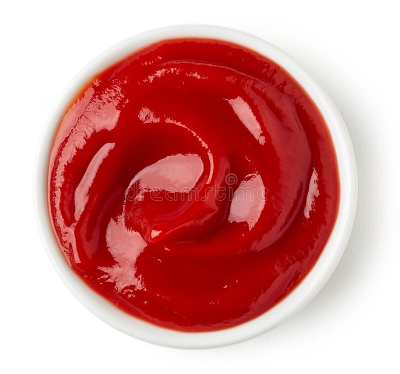 Sauce De Ketchup Ou Tomate Sur Le Fond Blanc Image stock Image du